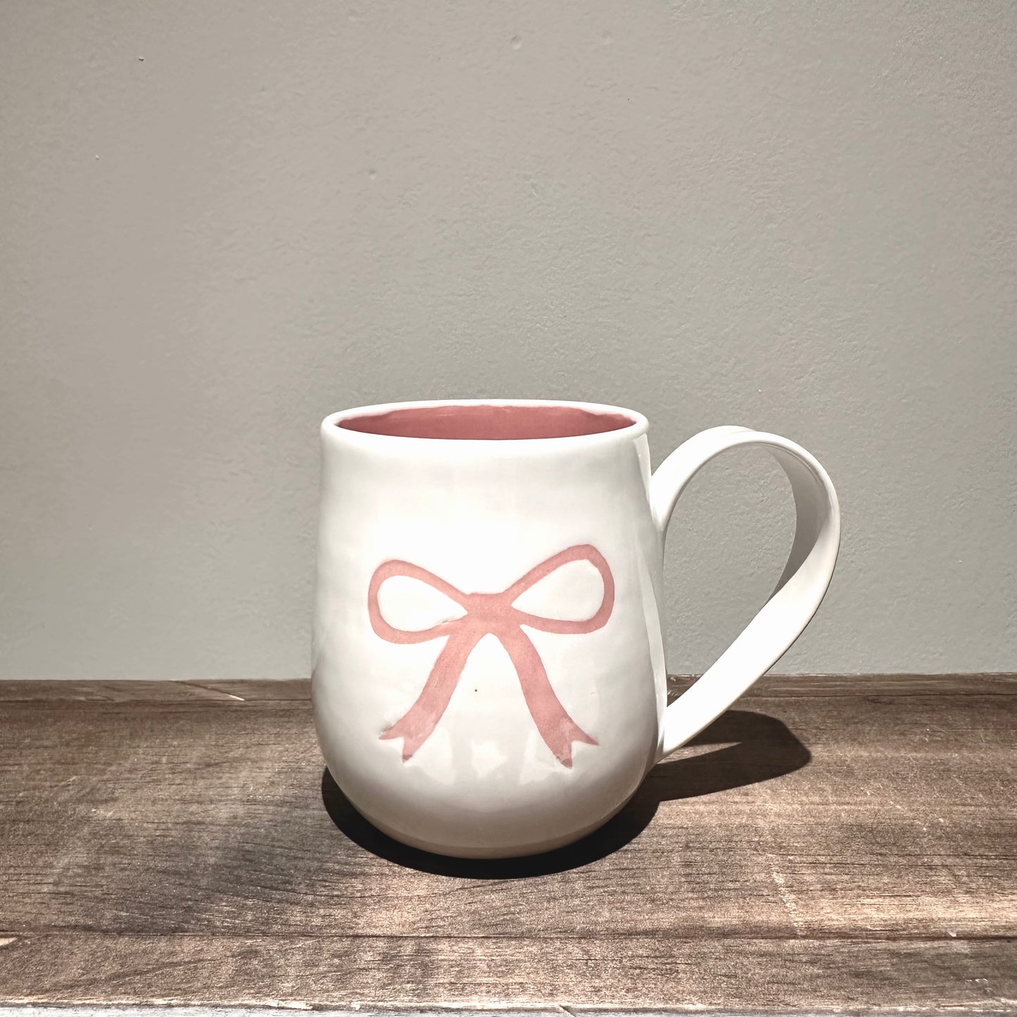 Pink Bow mugs
